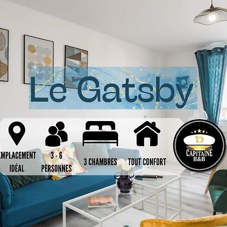Le Gatsby - 3 Chambres - Centre-Ville Troyes Kültér fotó