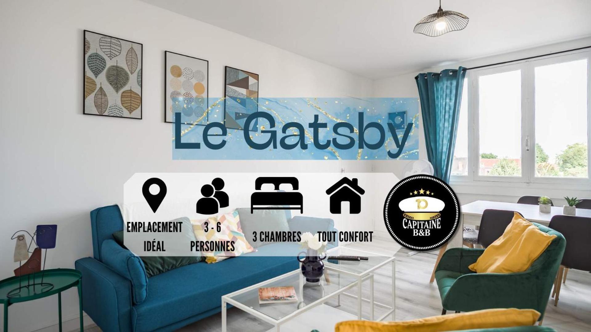 Le Gatsby - 3 Chambres - Centre-Ville Troyes Kültér fotó